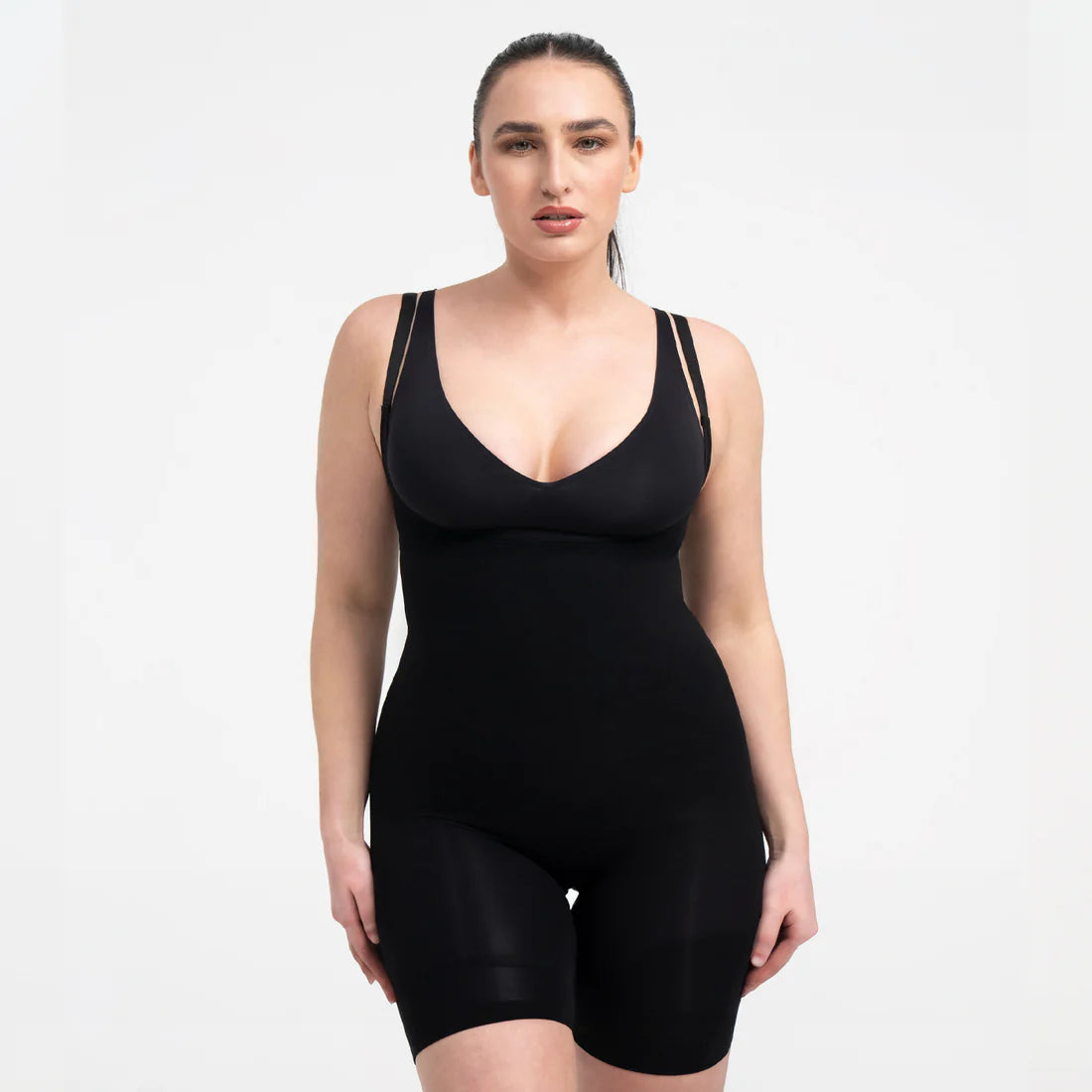 Bodysuit Sculpting Shapewear mit offener Brust
